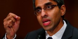 Image of Surgeon General discussion addiction in the US.